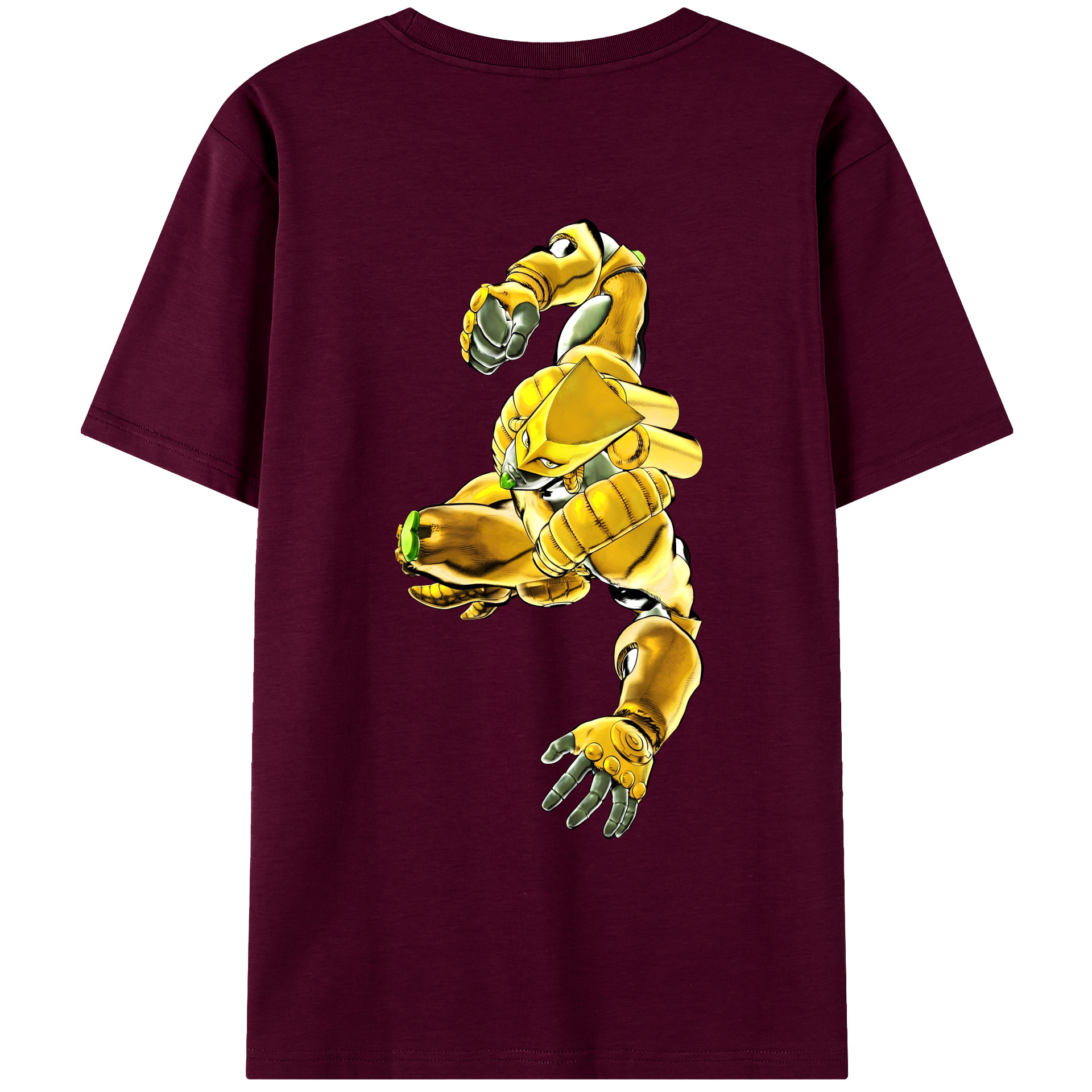 （画像用） ジョジョの奇妙な冒険 ディオ?ブランドー JoJo's Bizarre Adventure Dio Brando レディース半袖Tシャツ(バックプリント)